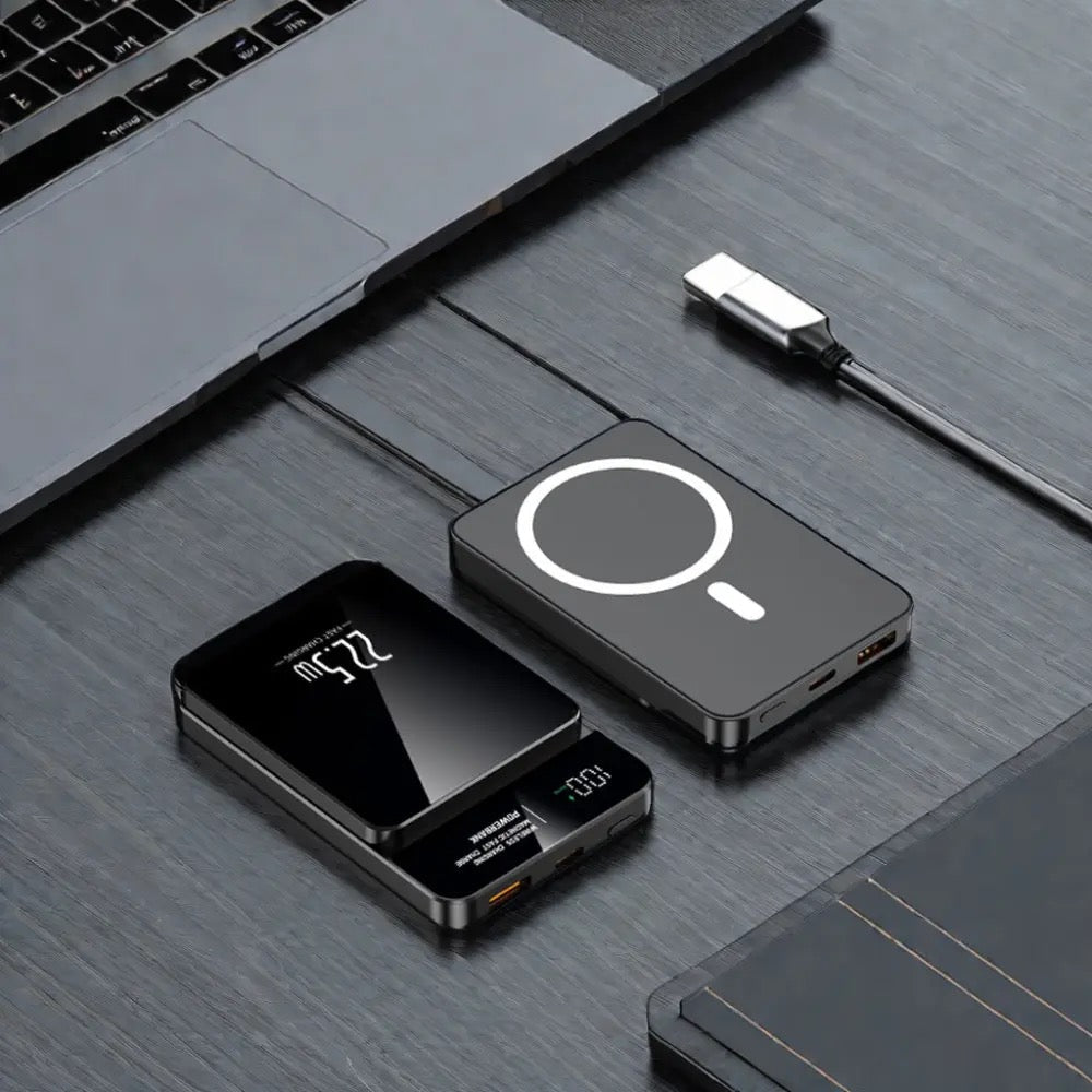 MagCharge™ PowerBank – Draadloos & Supersnel Opladen