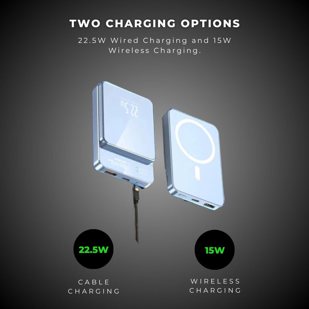MagCharge™ PowerBank – Draadloos & Supersnel Opladen
