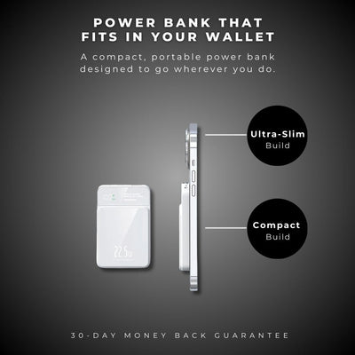 MagCharge™ PowerBank – Draadloos & Supersnel Opladen