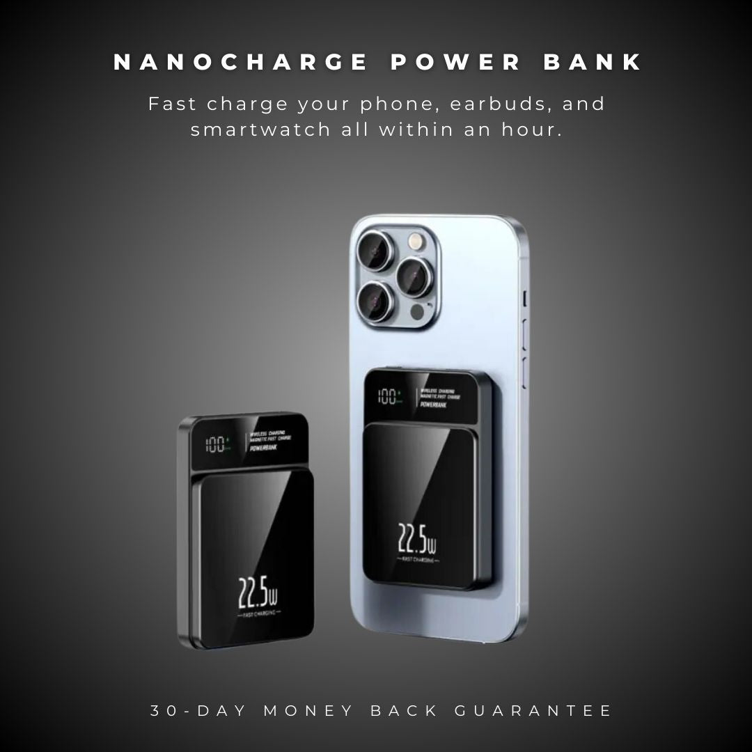MagCharge™ PowerBank – Draadloos & Supersnel Opladen