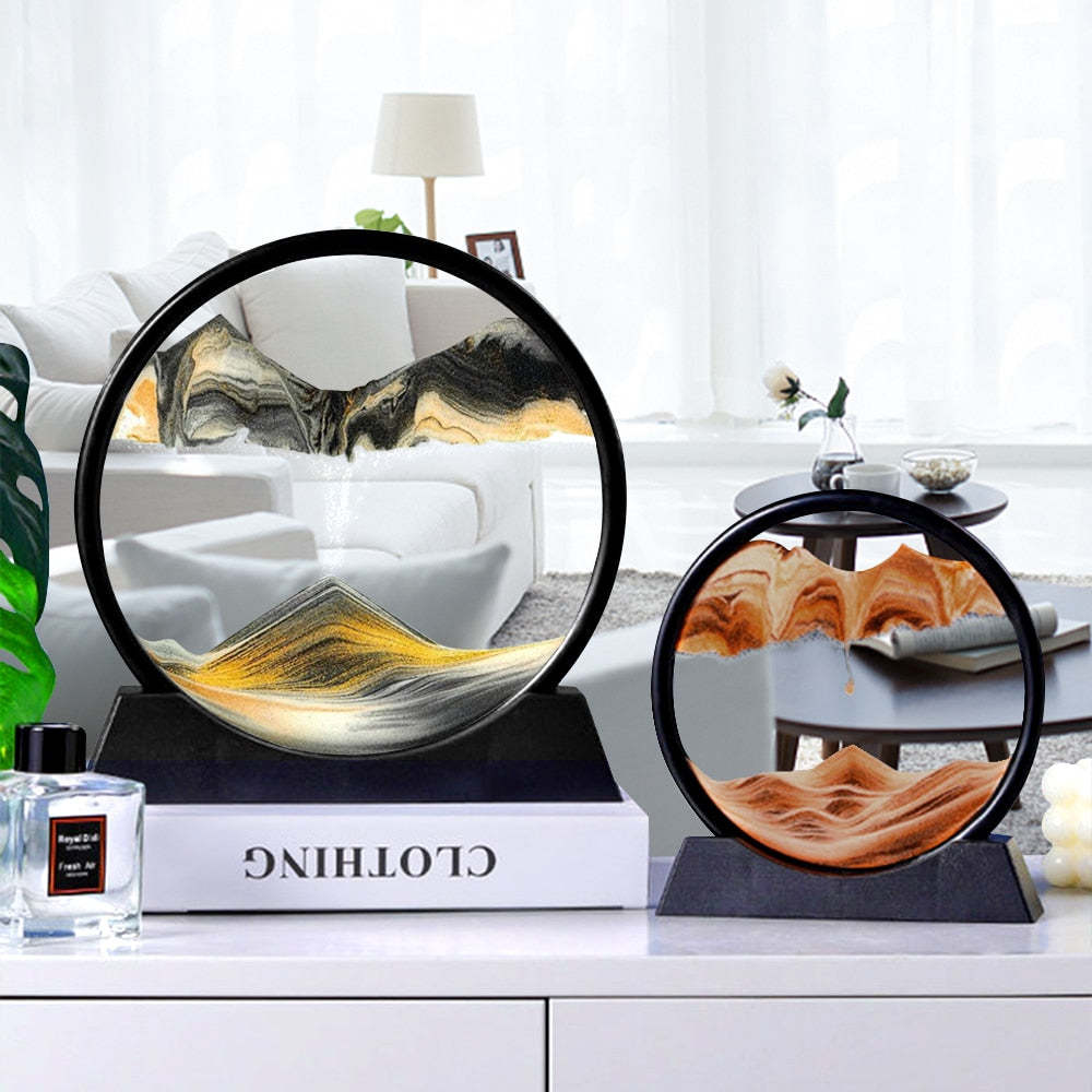 ZenFlow™ – Kalmerende Zanddecoratie voor Jouw Ruimte