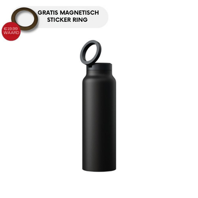 AquaDock™ 710 ml Waterfles – De Slimme Magnetische Waterfles