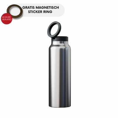 AquaDock™ 710 ml Waterfles – De Slimme Magnetische Waterfles