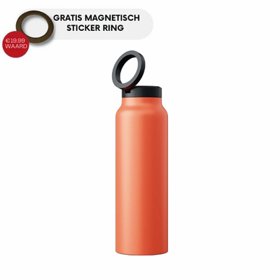 AquaDock™ 710 ml Waterfles – De Slimme Magnetische Waterfles