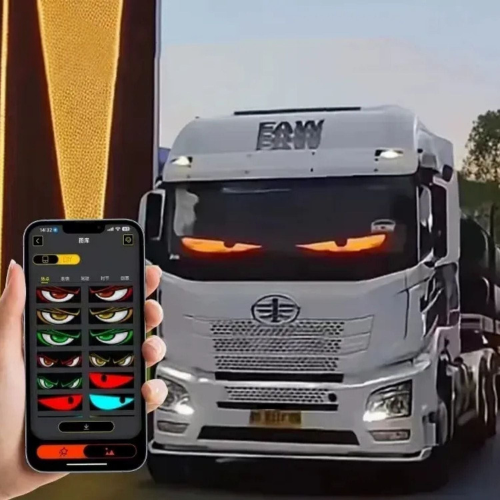 AutoText – Flexibele LED Raamdisplay