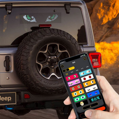 AutoText – Flexibele LED Raamdisplay
