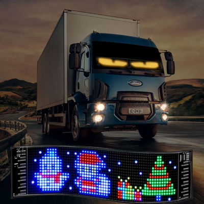 AutoText – Flexibele LED Raamdisplay
