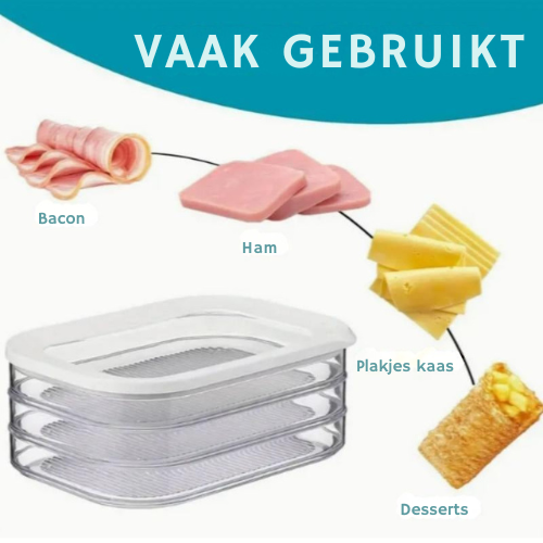 FreshStack™ – Compacte 3-laags Koelkastcontainer