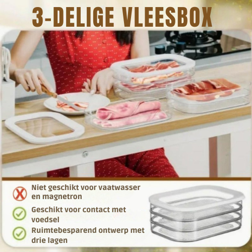 FreshStack™ – Compacte 3-laags Koelkastcontainer