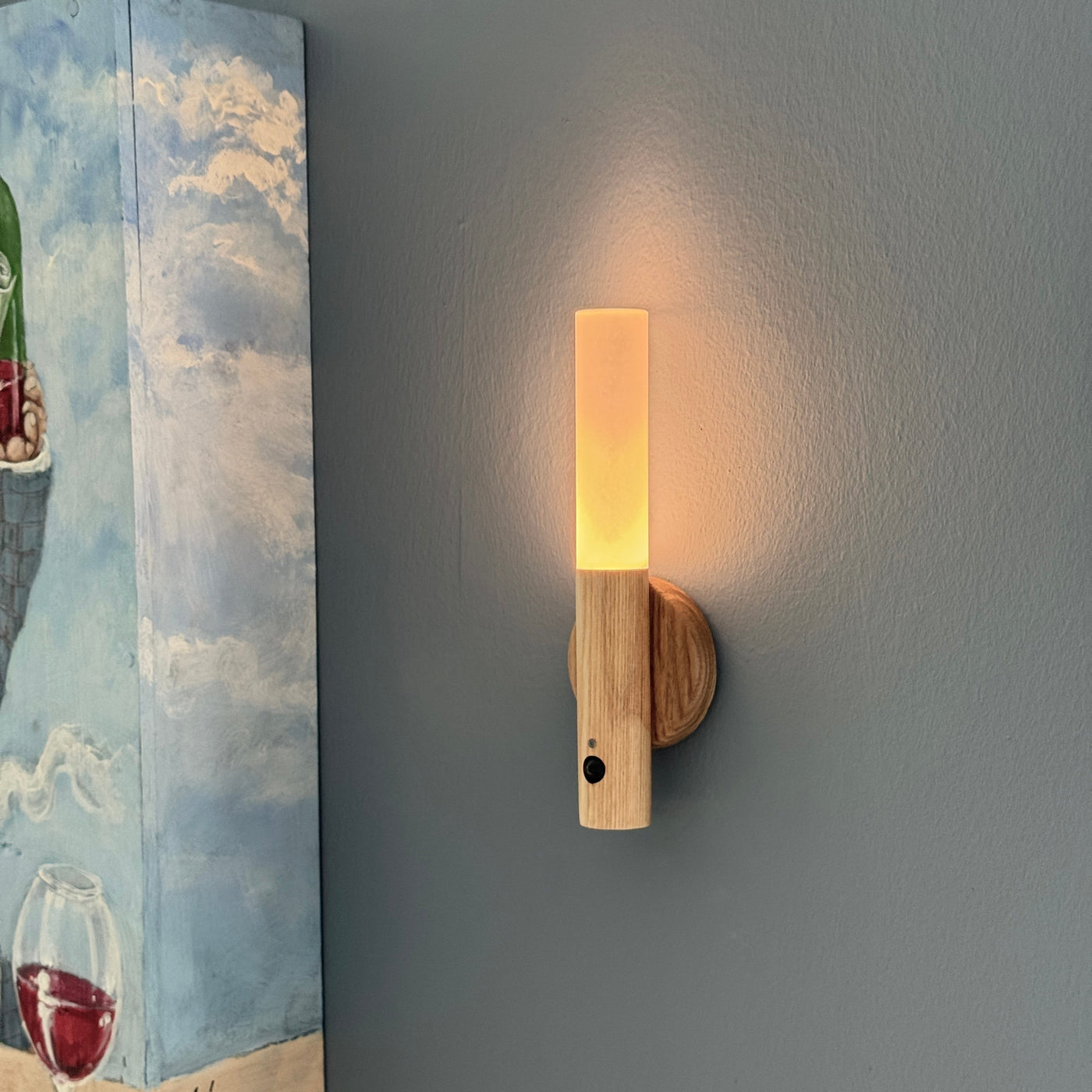LumaTorch™ Wandlamp – Sfeervol Licht zonder Boren