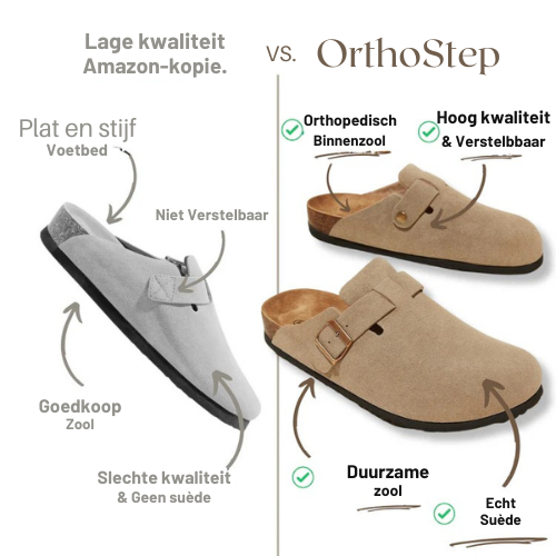 OrthoStep – duidelijk en functioneel, straalt vertrouwen uit.