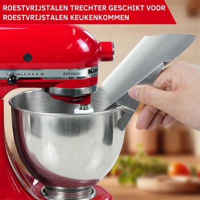 MixEase™ Pour Shield – Voeg moeiteloos ingrediënten toe zonder onderbrekingen