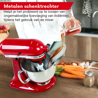 MixEase™ Pour Shield – Voeg moeiteloos ingrediënten toe zonder onderbrekingen