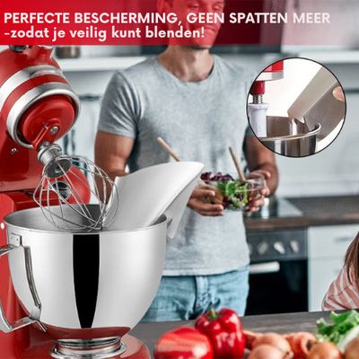 MixEase™ Pour Shield – Voeg moeiteloos ingrediënten toe zonder onderbrekingen