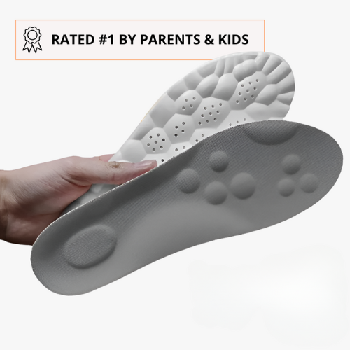 BounceFit™ Zachte Inlegzool – Voor Platvoeten & Overpronatie