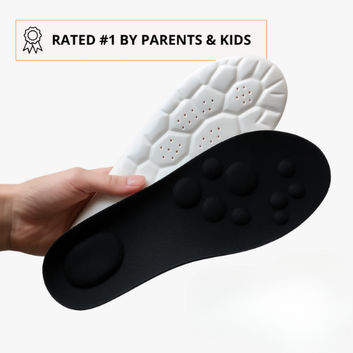BounceFit™ Zachte Inlegzool – Voor Platvoeten & Overpronatie