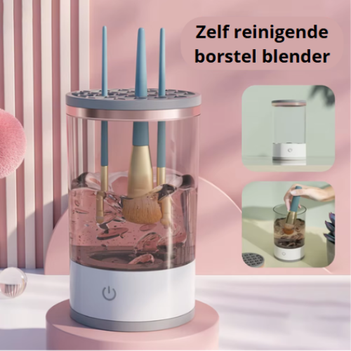 Make up Borstel Reiniger-Nooit meer vieze en vettige make-up borstels!