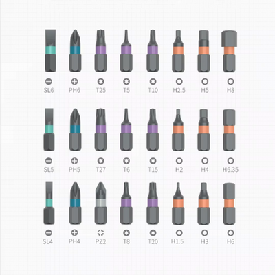 PrecisionFix™ – 24-in-1 Schroevendraaier Set voor Elke Reparatie