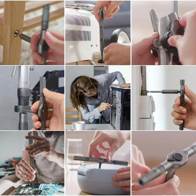 PrecisionFix™ – 24-in-1 Schroevendraaier Set voor Elke Reparatie