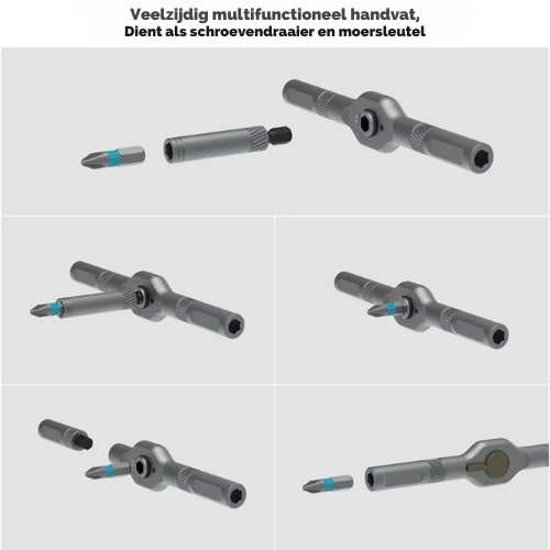 PrecisionFix™ – 24-in-1 Schroevendraaier Set voor Elke Reparatie