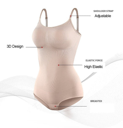 Body Shaper -Vormt je silhouet perfect - tegelijkertijd ultiem draagcomfort