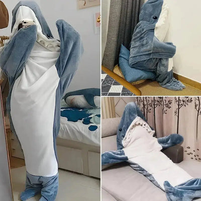 Cozy Shark Onesie Blanket – Voor Knusse Avonden