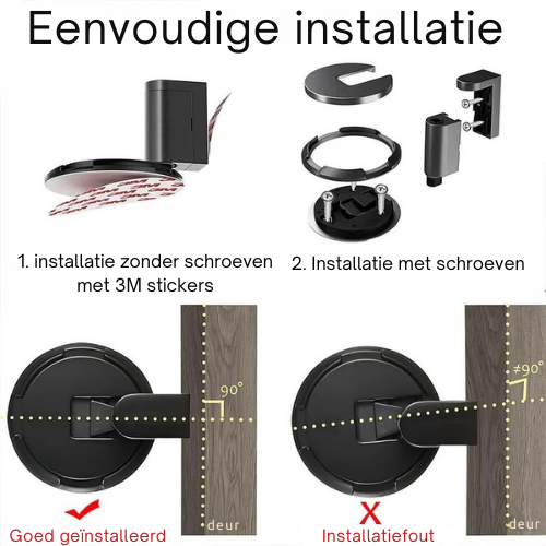 SnapStop™ – Nooit Meer Dichtklappende Deuren