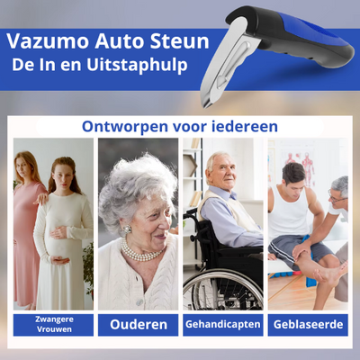 Auto Steun & Veiligheidshamer – Makkelijk Uitstappen en Klaar voor Nood