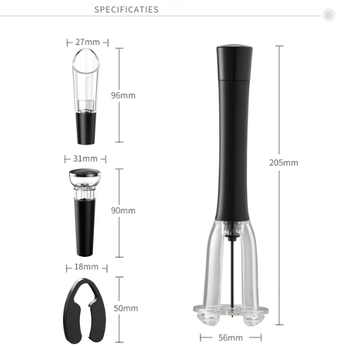 WineBreeze Set™ – Voor Stijlvol en Eenvoudig Wijnserveren!