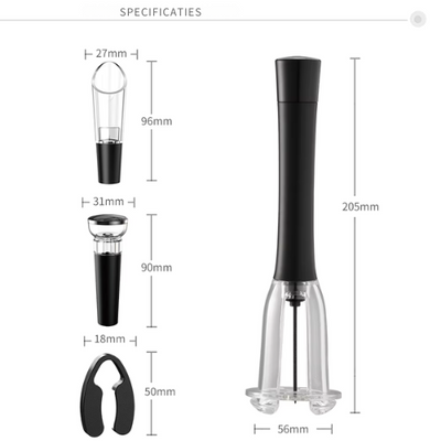WineBreeze Set™ – Voor Stijlvol en Eenvoudig Wijnserveren!