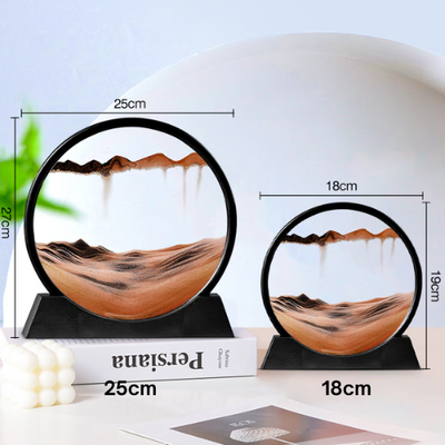 ZenFlow™ – Kalmerende Zanddecoratie voor Jouw Ruimte