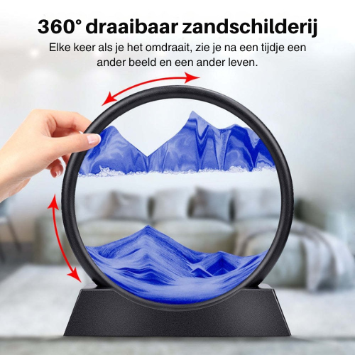 ZenFlow™ – Kalmerende Zanddecoratie voor Jouw Ruimte
