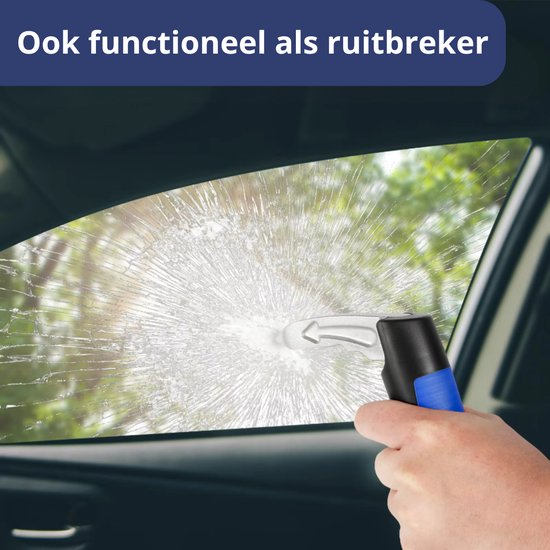 Auto Steun & Veiligheidshamer – Makkelijk Uitstappen en Klaar voor Nood