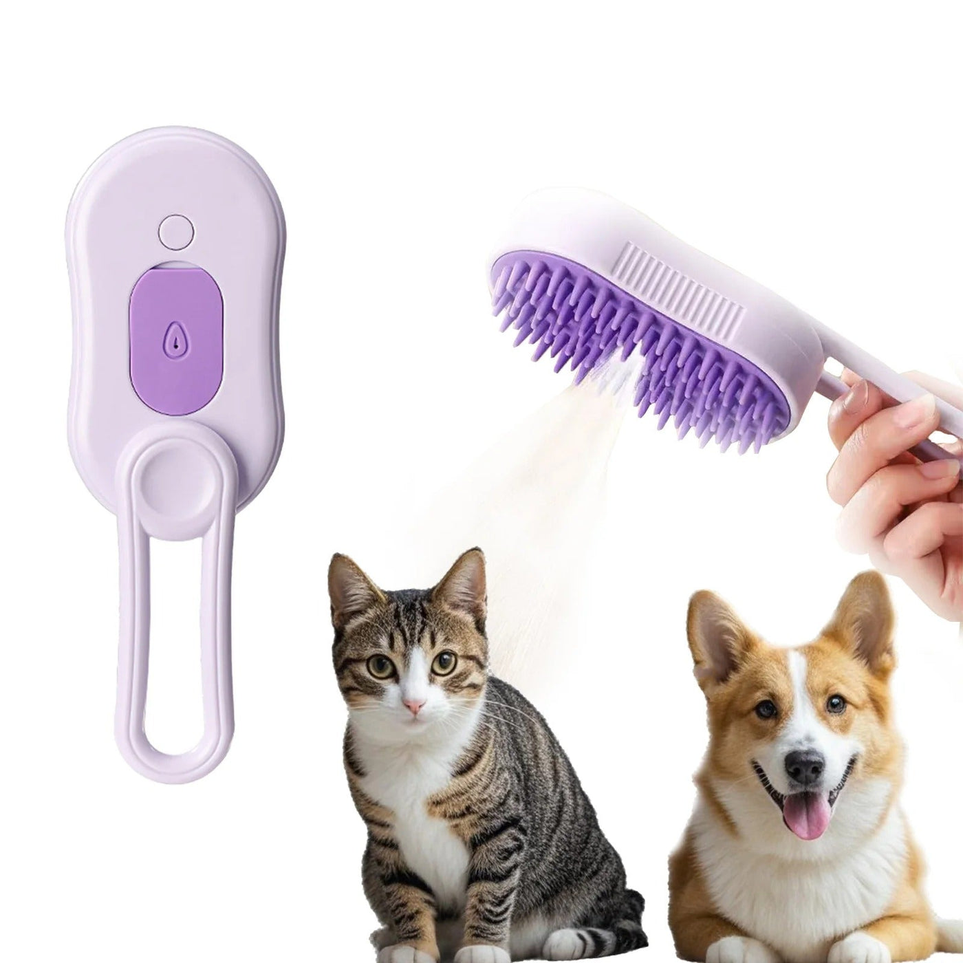 FurSteam™ – De Perfecte Stoomkam voor Honden en Katten