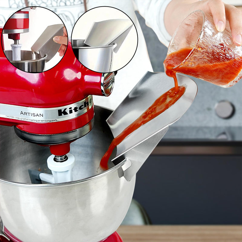 MixEase™ Pour Shield – Voeg moeiteloos ingrediënten toe zonder onderbrekingen