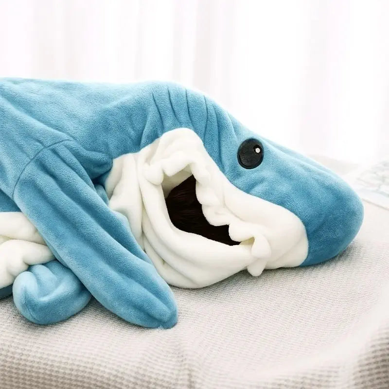 Cozy Shark Onesie Blanket – Voor Knusse Avonden